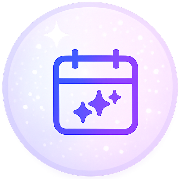 AI event scheduling and calendar management feature